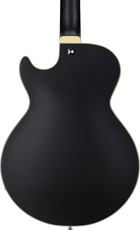 open zoom image for Ibanez AGB200 Artcore Semi-Hollow Electric Bass, Black Flat, Body Straight Back