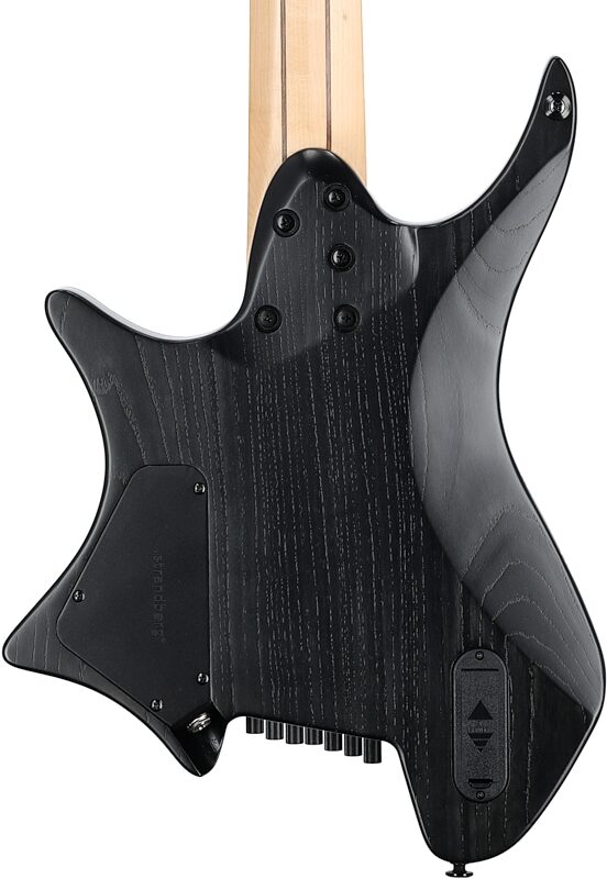 open zoom image for Strandberg Boden Original NX 7 Electric Guitar (with Gig Bag), Charcoal Black, Body Straight Back