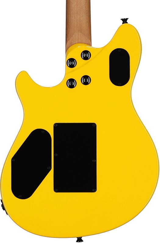 open zoom image for EVH Eddie Van Halen Wolfgang Special Quilted Maple Electric Guitar, Caution Yellow, Body Straight Back