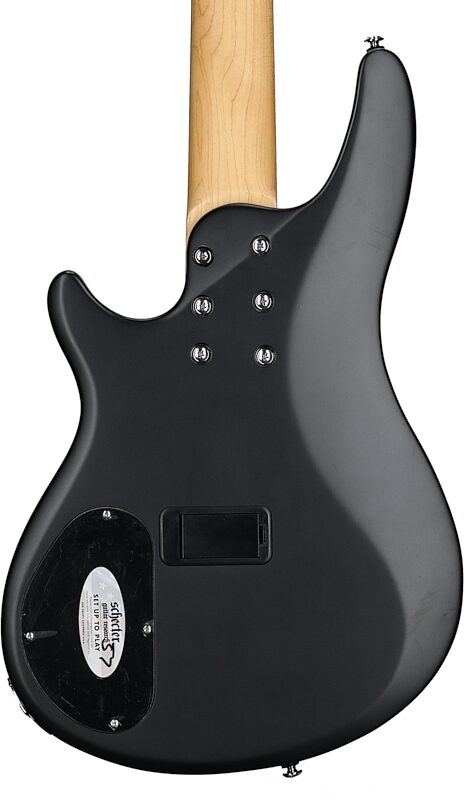 open zoom image for Schecter C-5 Deluxe Electric Bass, Satin Black, Body Straight Back