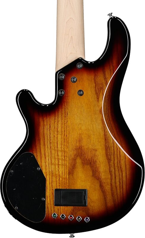 open zoom image for Lakland Skyline 55-01 Electric Bass, 5-String, 3-Tone Sunburst, Open Box (Very Good), Body Straight Back