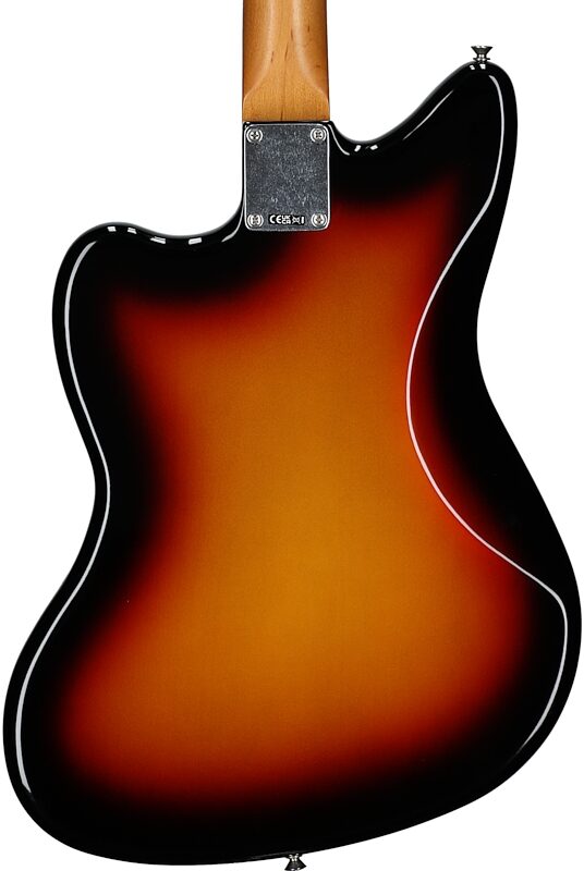 open zoom image for Fender Limited Edition Vintera II Road Worn '50s Jazzmaster Electric Guitar (with Case), 3-Color Sunburst, Body Straight Back
