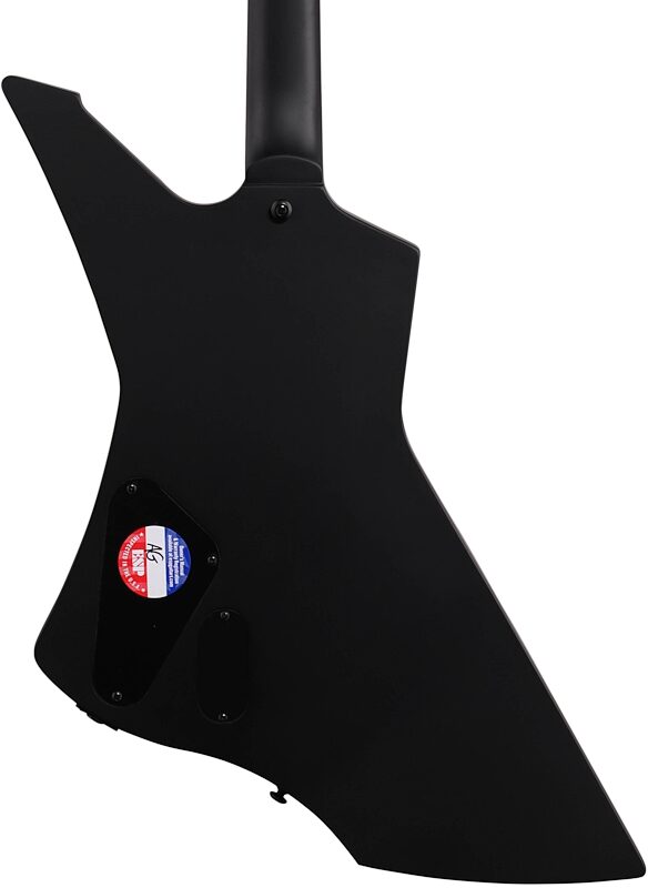 open zoom image for ESP LTD James Hetfield Snakebyte Electric Guitar (with Case), Satin Black, Body Straight Back