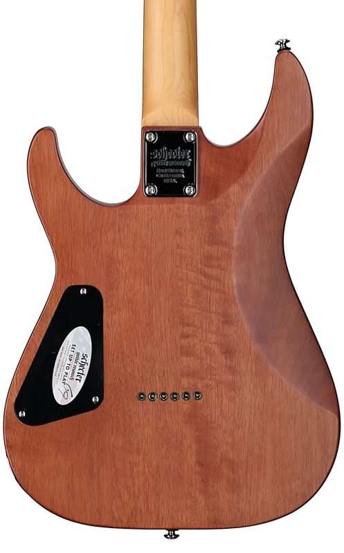open zoom image for Schecter Omen Extreme-II Electric Guitar, Gold Rush, Chrome Hardware, Body Straight Back