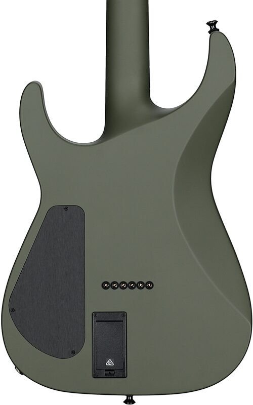 open zoom image for Jackson American Soloist SL2MG HT Electric Guitar (with Case), Matte Army Drab, Body Straight Back