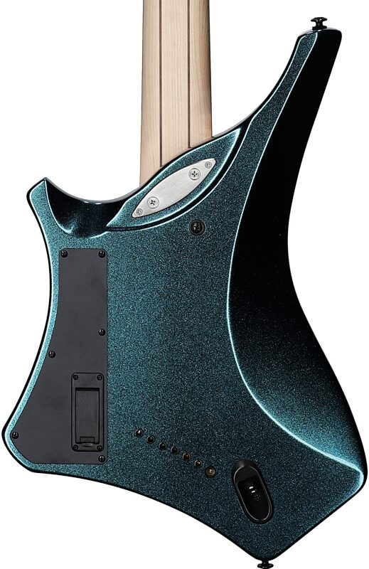 open zoom image for Ibanez Alpha Series A527 Electric Guitar, 7-String (with Gig Bag), Nebula Shift, Body Straight Back