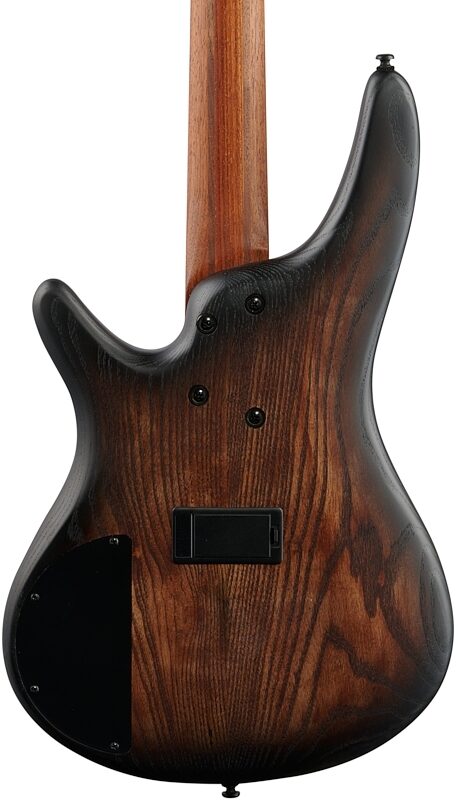 open zoom image for Ibanez SR600E Electric Bass, Antique Brown Stained Burst, Body Straight Back