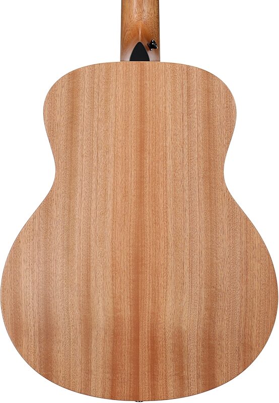 open zoom image for Taylor GS Mini Mahogany Acoustic Guitar, Left-Handed (with Gig Bag), Natural, Body Straight Back