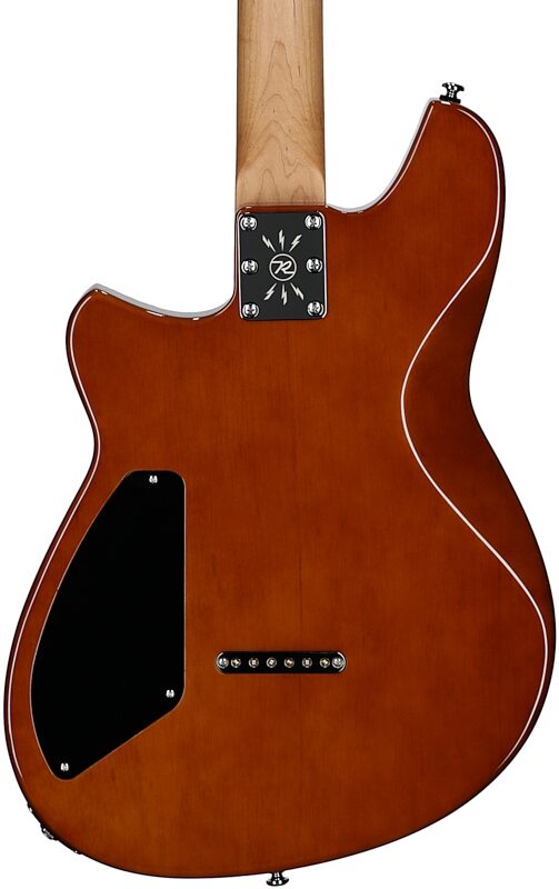 open zoom image for Reverend Descent Baritone Electric Guitar, Purple Punch, Open Box (Very Good), Body Straight Back
