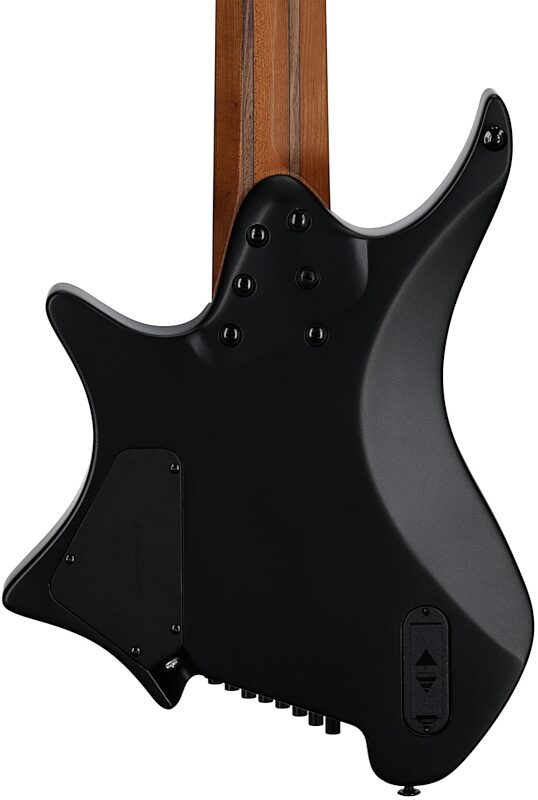 open zoom image for Strandberg Boden Metal NX 8 Electric Guitar, 8-String (with Gig Bag), Black Granite, Body Straight Back