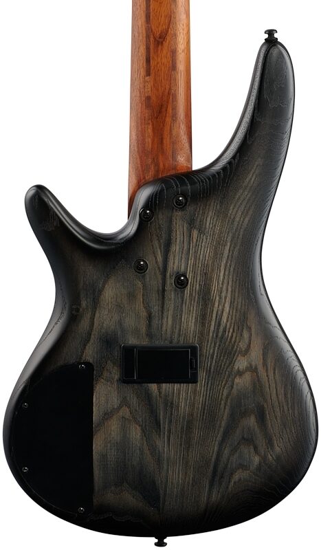 open zoom image for Ibanez SR605E Electric Bass, 5-String, Black Stained Burst, Body Straight Back