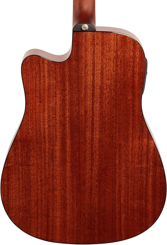 open zoom image for Alvarez AD66CE Dreadnought Acoustic-Electric Guitar, Shadowburst, Body Straight Back