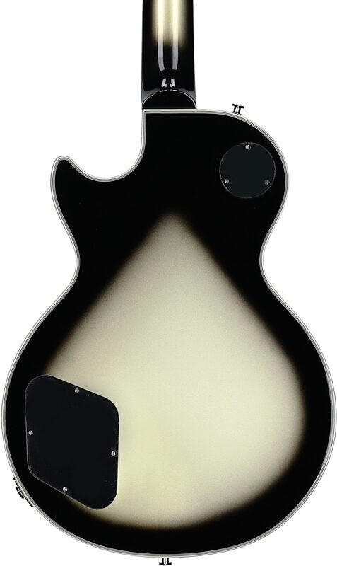 open zoom image for Epiphone Adam Jones 1979 Les Paul Custom Electric Guitar (with Case), Antique Silverburst, with Case, Body Straight Back