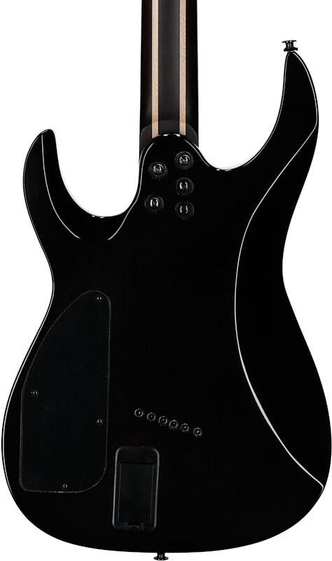 open zoom image for Legator Ninja 6 X Multi-Scale Guitar, Royal Purple, Open Box (Good), Body Straight Back