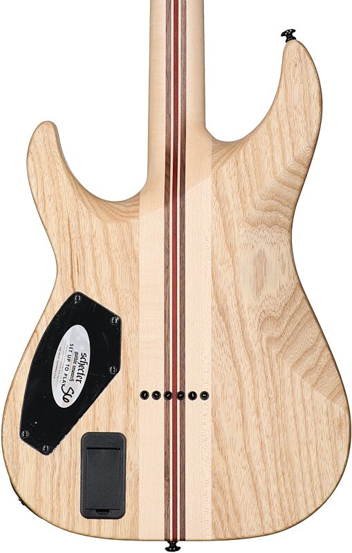 open zoom image for Schecter C-1 SLS Elite Electric Guitar, Blood Burst, Body Straight Back
