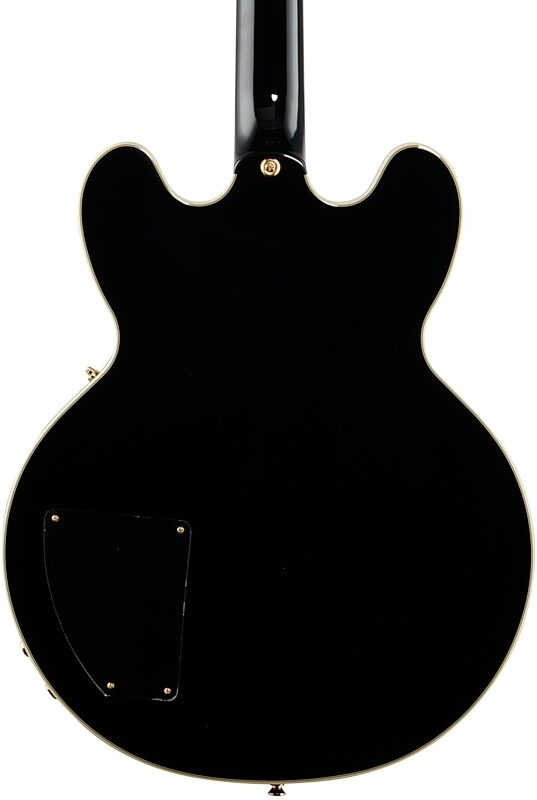 open zoom image for Epiphone B.B. King Lucille Electric Guitar (with EpiLite Case), Ebony, Body Straight Back