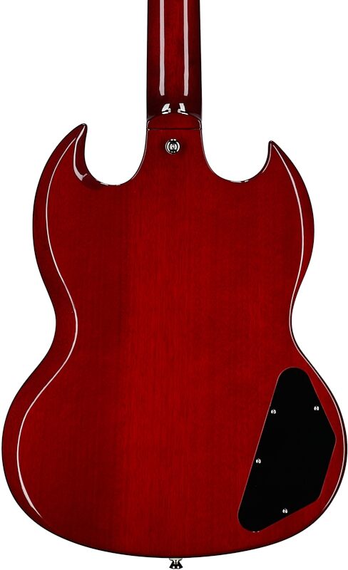 open zoom image for Epiphone Inspired by Gibson SG Standard Electric Guitar, Left-Handed (with Gig Bag), Cherry, Open Box (Very Good), Body Straight Back