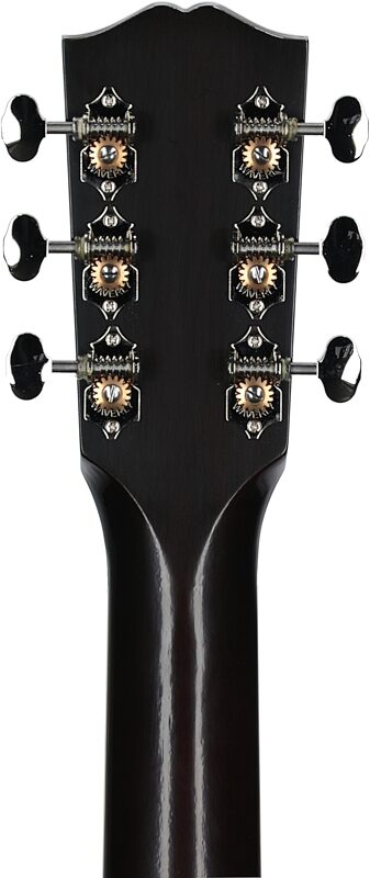 open zoom image for Gibson Historic 1936 Advanced Jumbo Acoustic Guitar (with Case), Vintage Sunburst, Serial Number 21982021, Headstock Straight Back