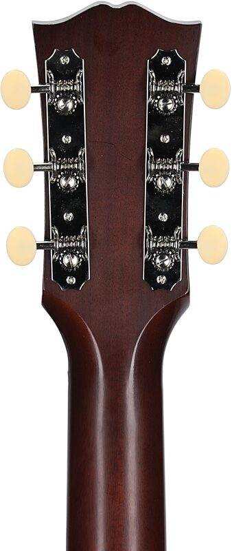 open zoom image for Gibson Custom 1942 Banner LG-2 VOS Acoustic Guitar (with Case), Vintage Sunburst, Serial Number 22892035, Headstock Straight Back