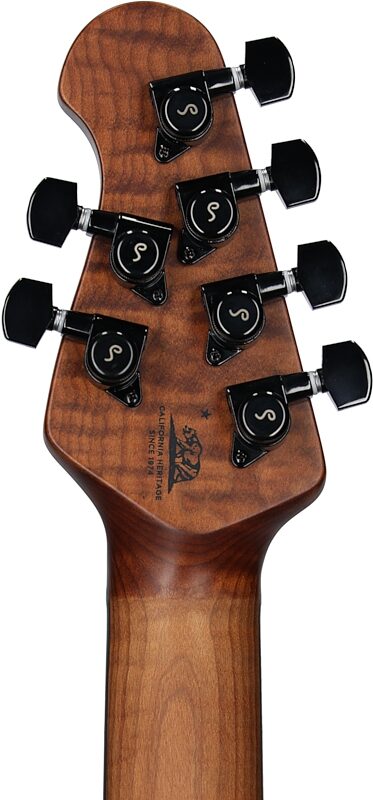 open zoom image for Ernie Ball Music Man Sabre HH Tremolo Electric Guitar, Rosewood Fingerboard (with Mono Gig Bag), Gator Burst, Serial Number H07256, Headstock Straight Back