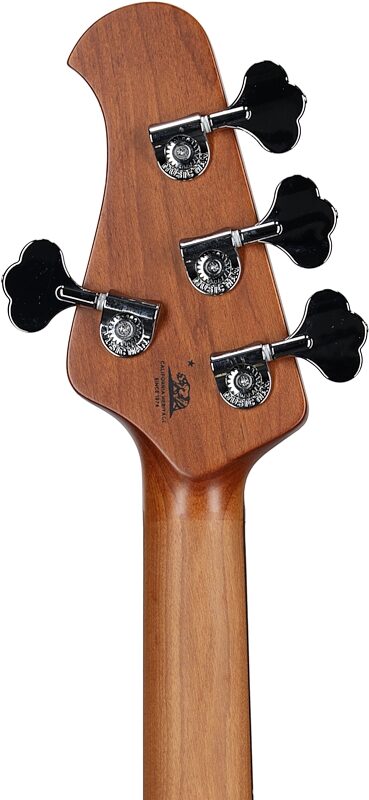 open zoom image for Ernie Ball Music Man StingRay Special HH Electric Bass (with Case), Genius Gold, Rosewood Fretboard, Serial Number K02953, Headstock Straight Back