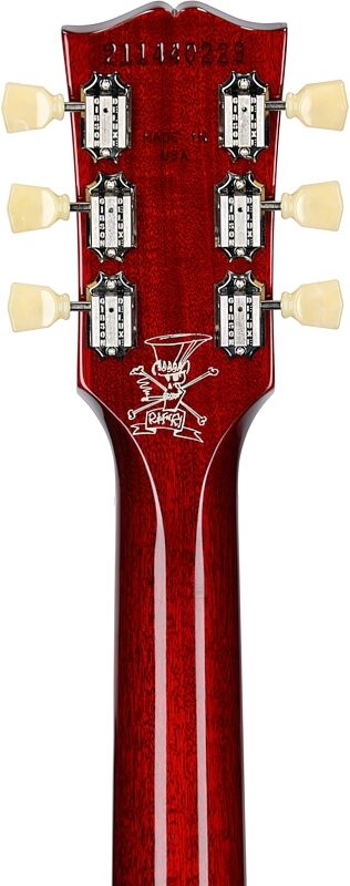 open zoom image for Gibson Slash Les Paul Standard Electric Guitar (with Case), Appetite Amber, Serial Number 211440229, Headstock Straight Back