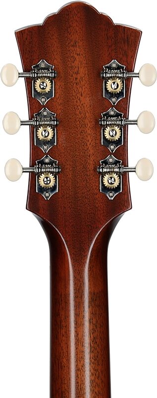 open zoom image for Guild F-40 Standard Jumbo Acoustic Guitar, Pacific Sunset, Serial Number C240516, Headstock Straight Back