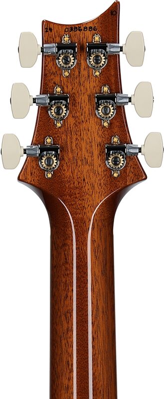 open zoom image for PRS Paul Reed Smith Modern Eagle V 10-Top Electric Guitar, (with case), Carroll Blue Smokeburst, Serial Number 0386886, Headstock Straight Back