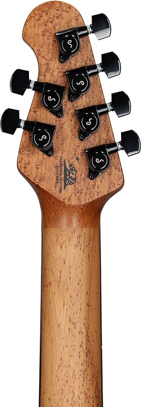 open zoom image for Ernie Ball Music Man Sabre HT Electric Guitar (with Case), Blackout, Ebony Fretboard, Serial Number H06885, Headstock Straight Back