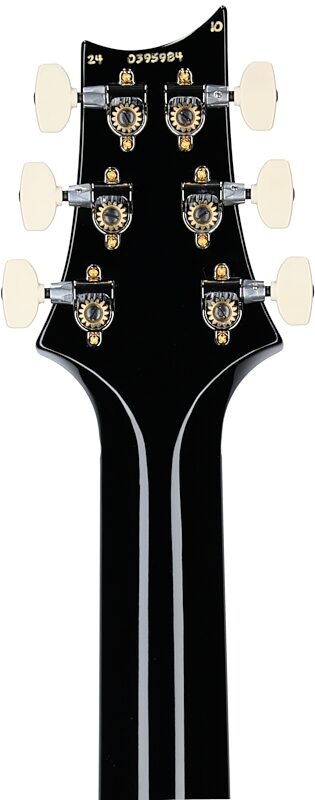 open zoom image for PRS Paul Reed Smith Special Semi-Hollow LTD 10-Top Electric Guitar (with Case), Charcoal Burst, Serial Number 0395984, Headstock Straight Back