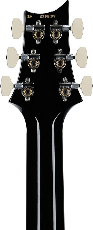 open zoom image for PRS Paul Reed Smith 40th Anniversary Custom 24 Limited Edition Electric Guitar (with Case), Sub Zero, Serial Number 0396189, Headstock Straight Back