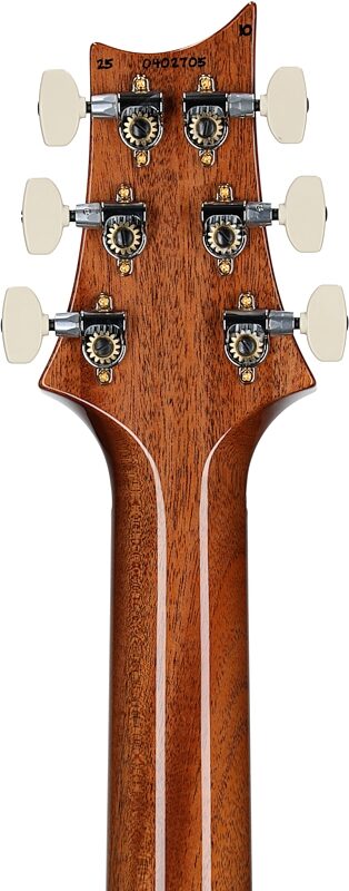 open zoom image for PRS Paul Reed Smith 40th Anniversary Custom 24-08 Semi-Hollow Limited Edition Electric Guitar, Faded Whale Blue, Serial Number 0402705, Headstock Straight Back