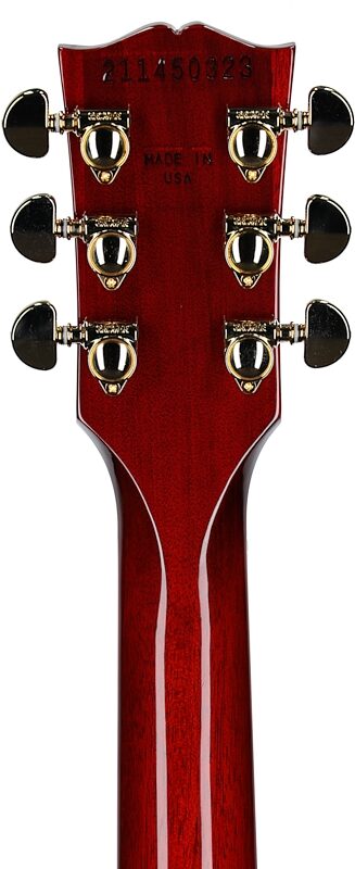 open zoom image for Gibson Marcus King ES-345 Electric Guitar (with Case), '60s Cherry, Serial Number 211450323, Headstock Straight Back