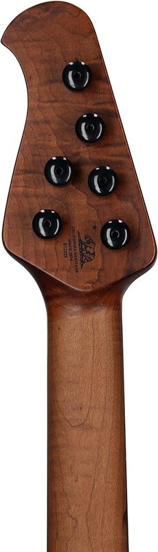 open zoom image for Ernie Ball Music Man Kaizen 6 Electric Guitar (with Case), Black Limba, Ebony Fretboard, Serial Number S12225, Headstock Straight Back