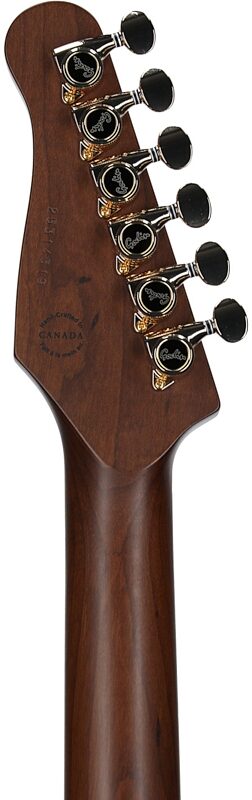 open zoom image for Godin Artisan ST-II EN Electric Guitar (with Case), Whiskey Burst, Serial Number 25314519, Headstock Straight Back