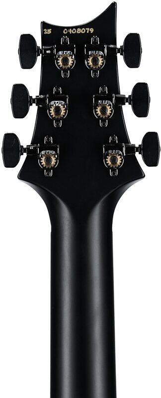 open zoom image for PRS Paul Reed Smith 40th Anniversary Custom 24 Satin Limited Edition Electric Guitar, Fire Smokeburst, Serial Number 0408079, Headstock Straight Back