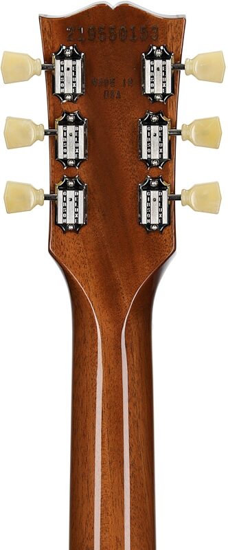 open zoom image for Gibson ES-335 Figured Electric Guitar (with Case), Honey Amber, Serial Number 219550153, Headstock Straight Back