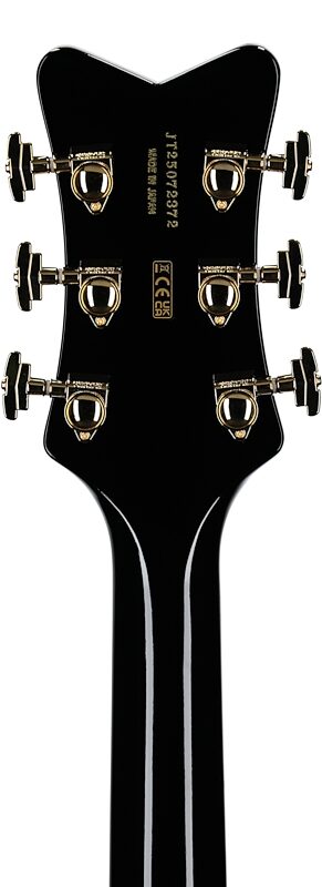 open zoom image for Gretsch Limited Edition Champagne Sparkle Penguin Electric Guitar (with Case), New, Serial Number JT25072372, Headstock Straight Back