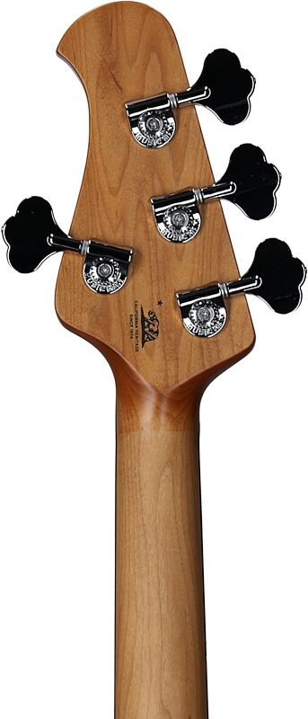 open zoom image for Ernie Ball Music Man StingRay Special Electric Bass (with Mono Case), Purple Sunset, Rosewood Fretboard, Serial Number K08577, Headstock Straight Back
