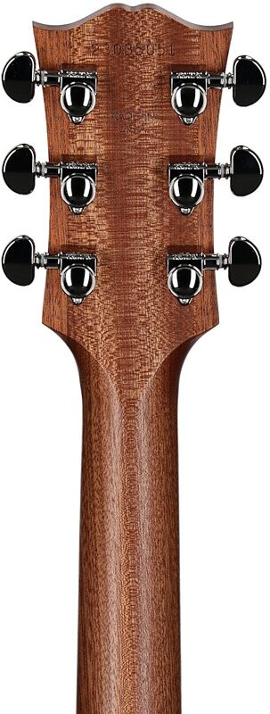 open zoom image for Gibson SJ-200 Studio Walnut Jumbo Acoustic-Electric Guitar (with Case), Walnut Burst, Serial Number 23035051, Headstock Straight Back
