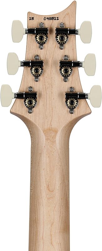 open zoom image for PRS Paul Reed Smith Swamp Ash Special Maple Electric Guitar (with Gig Bag), Black Doghair, Serial Number 0411822, Headstock Straight Back