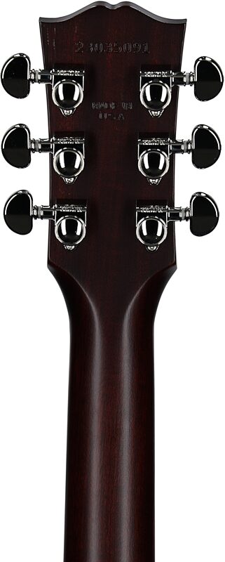 open zoom image for Gibson Hummingbird Studio EC Acoustic-Electric Guitar (with Case), Tri-Burst Satin, Serial Number 23035091, Headstock Straight Back