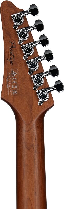 open zoom image for Ibanez AZ2402 Prestige Electric Guitar (with Case), Tri Fade Burst, Serial Number 210002F2527817, Headstock Straight Back