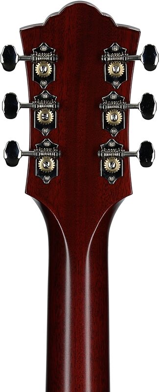 open zoom image for Guild M-50E Standard Acoustic-Electric Guitar, Natural, Serial Number US251005, Headstock Straight Back