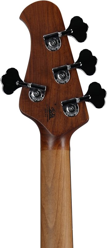 open zoom image for Ernie Ball Music Man StingRay Special HH Electric Bass (with Case), Anomalous Green, Ebony Fretboard, Serial Number K11696, Headstock Straight Back