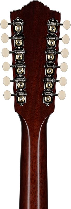 open zoom image for Guild F-412 Standard Acoustic Guitar, 12-String (with Case), Natural, Serial Number US251197, Headstock Straight Back