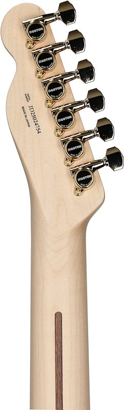 open zoom image for Fender Richie Kotzen Telecaster Electric Guitar (Maple Fingerboard), Brown Sunburst, Serial Number JD25024754, Headstock Straight Back