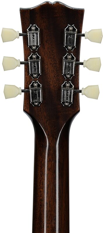 open zoom image for Gibson Custom 1959 ES-335 Reissue VOS Electric Guitar (with Case), Vintage Burst, Serial Number A950329, Headstock Straight Back