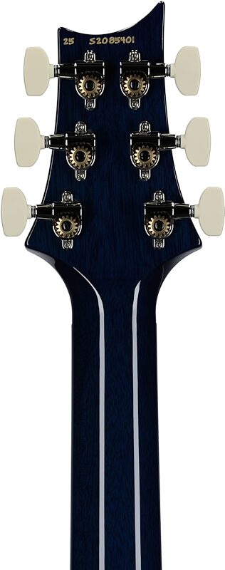 open zoom image for PRS Paul Reed Smith S2 Special Semi-Hollow Electric Guitar (with Gig Bag), Faded Gray Black Blue Burst, Serial Number S2085401, Headstock Straight Back