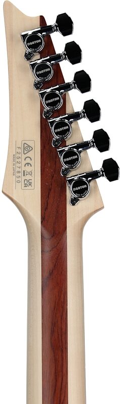 open zoom image for Ibanez Joe Satriani JS2480 Electric Guitar (with Case), Muscle Car Red, Serial Number 210002F2527850, Headstock Straight Back